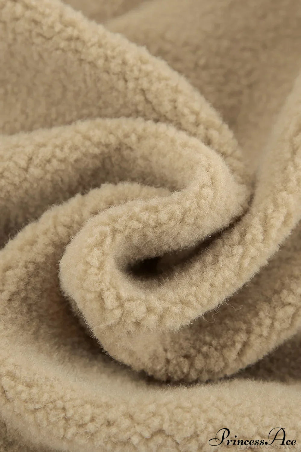 Lamb Fleece Casual Tie Waist Sports Pants