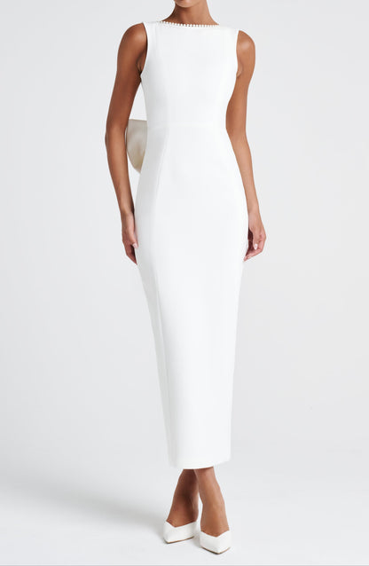 Abril Midaxi Dress - Ivory