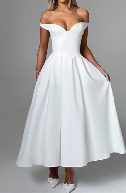 Galilea Midi Dress - Ivory
