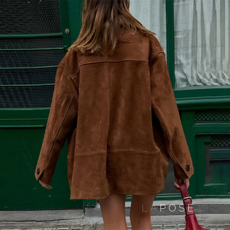 Aamirah Retro Button-Up Jacket