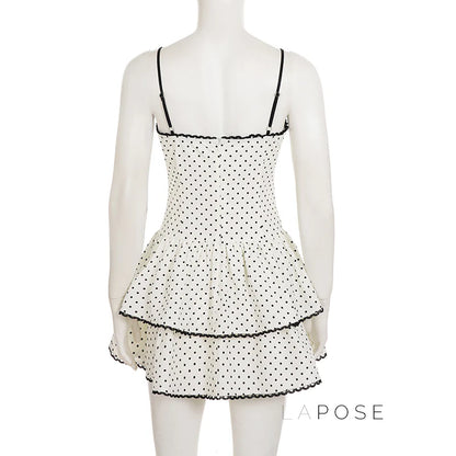 Adaeze Polka Dot Mini Dress