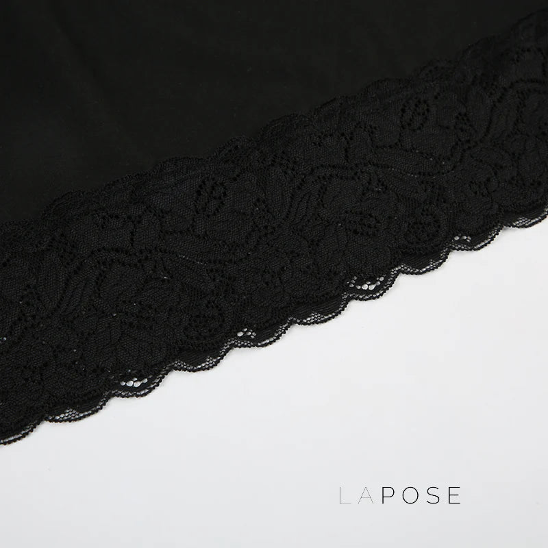 Adalae Bodycon Lace Mini Skirt