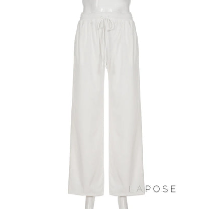Alba Lace Patchwork Corduroy Pants