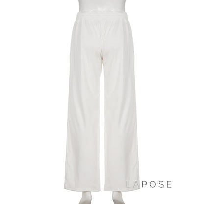 Alba Lace Patchwork Corduroy Pants