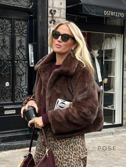 Alexia Faux Fur Coat