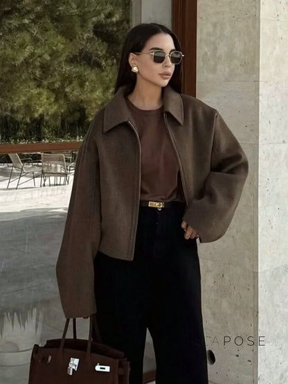 Alice Loose Fit Wool Jacket