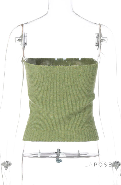 Amariya Ribbed Knit Top Set