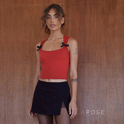 Ambria Square Neck Crop Top