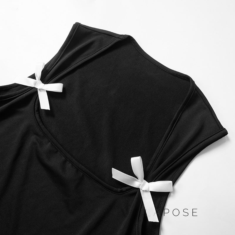 Ambria Square Neck Crop Top