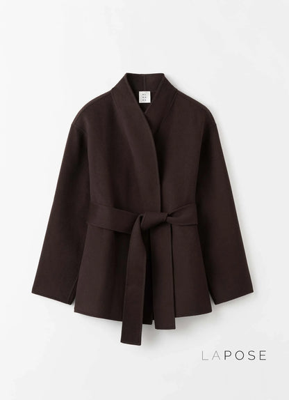 Analee Tie-Front Coat