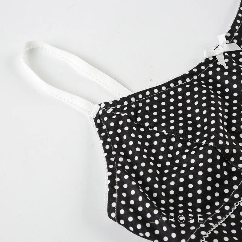 Annalie Polka Dot Short Set