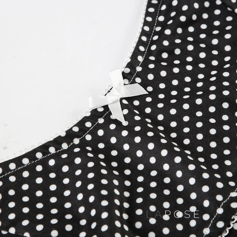 Annalie Polka Dot Short Set
