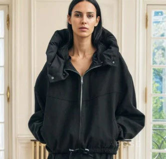 Ariadna Detachable Wool Cropped Coat