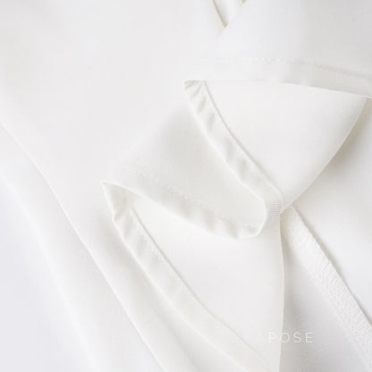 Arlynn Ruched Back Button-Up Shirt