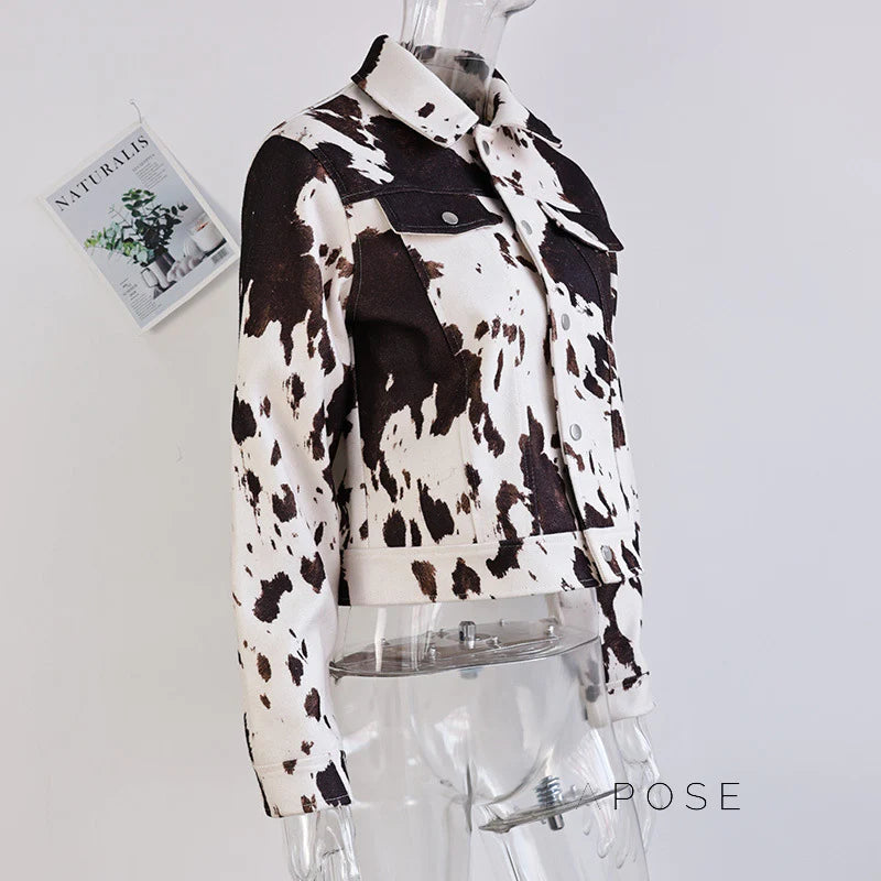 Aryn Abstract Pattern Jacket