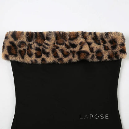 Avalon Leopard Ruched Short Set