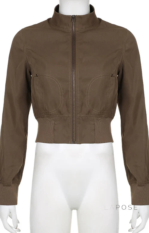 Ayleen Cropped Utility Jacket