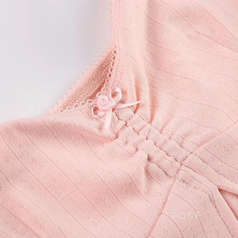 Ayleen Jacquard Bustier Knit Top