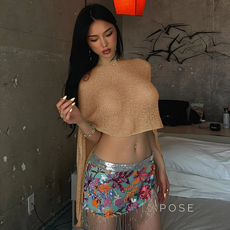 Bostyn Open Knit Pullover