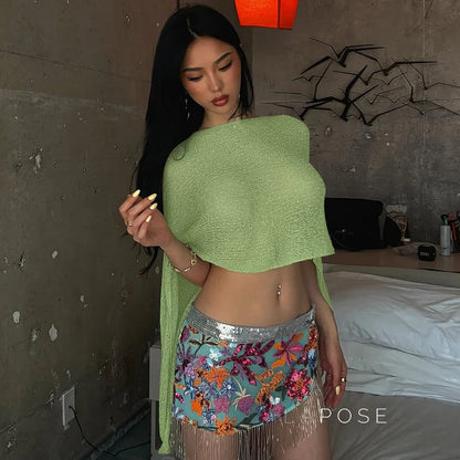 Bostyn Open Knit Pullover