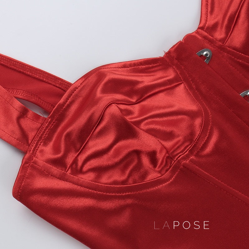 Brithany Buckle Corset Top