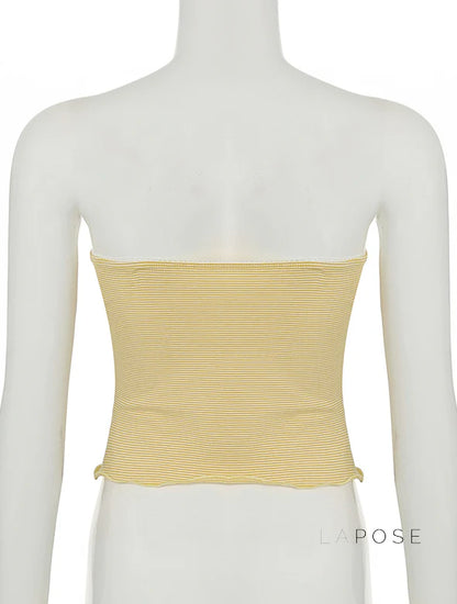 Cadence Strapless Crop Top