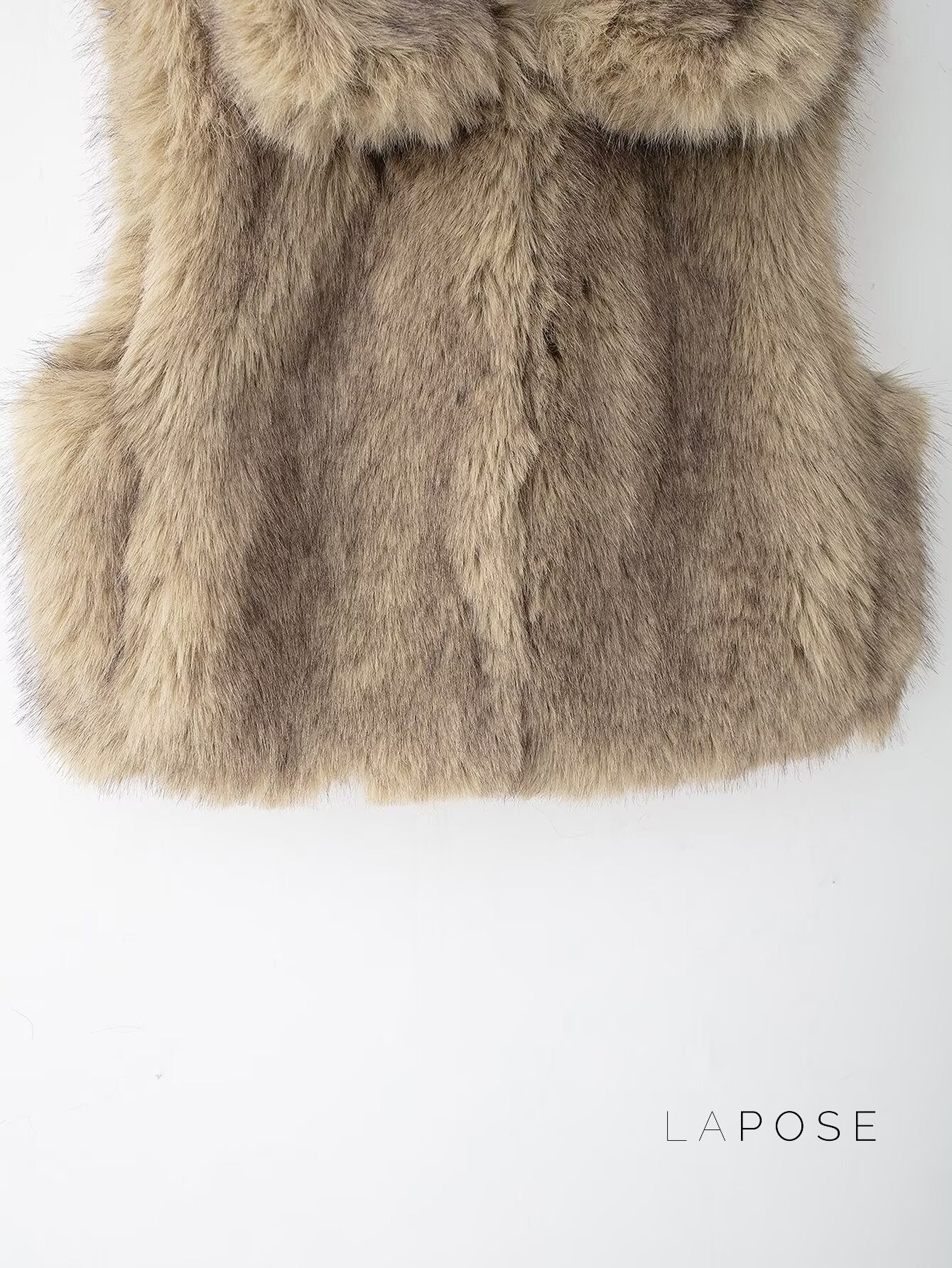 Corbin Faux Fur Lapel Vest