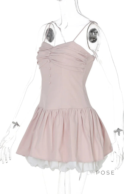 Dejah Pink Ballet Mini Dress