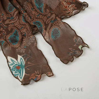 Denali Paisley Ruched Camisole