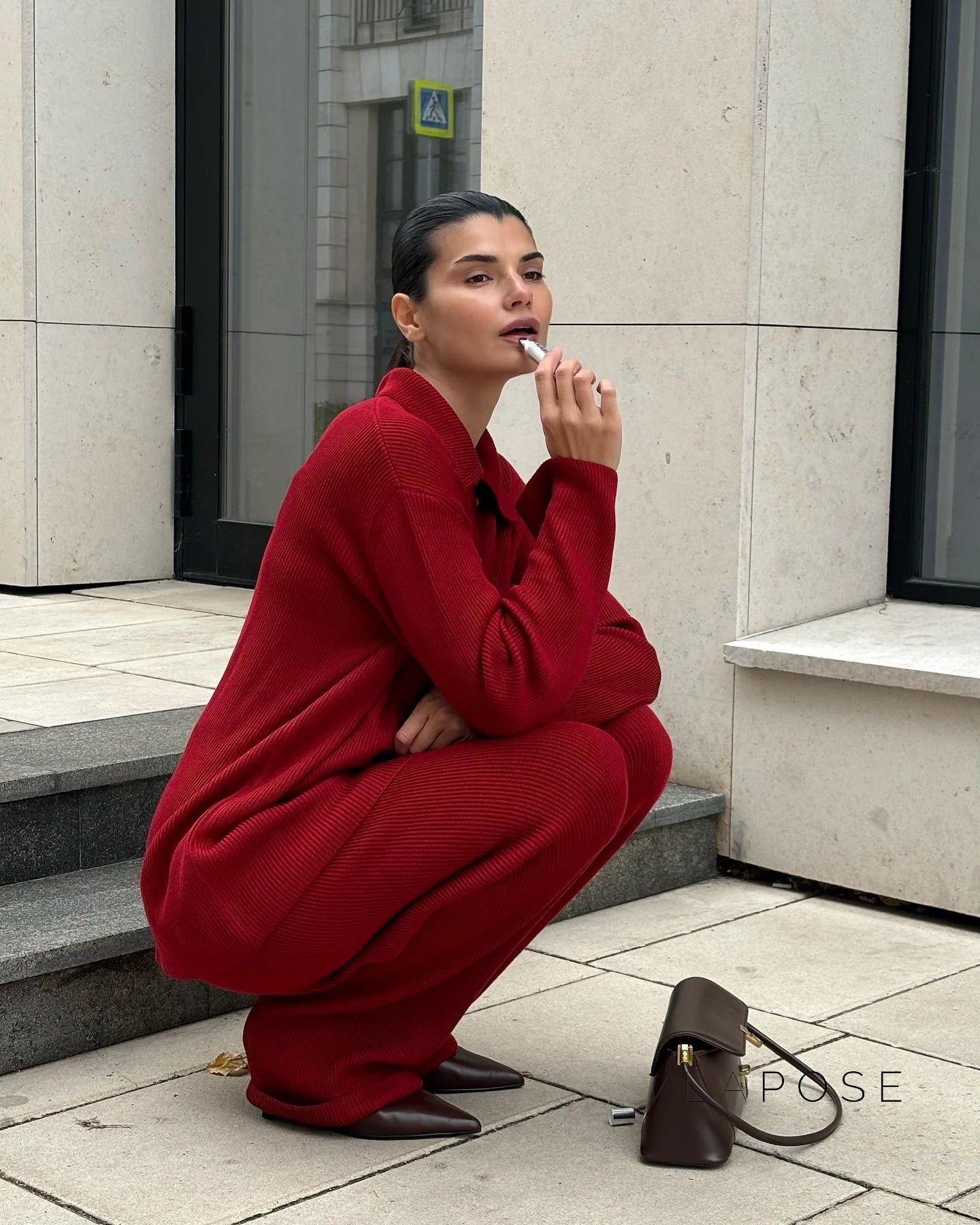 Elliana Lapel Lounge Set