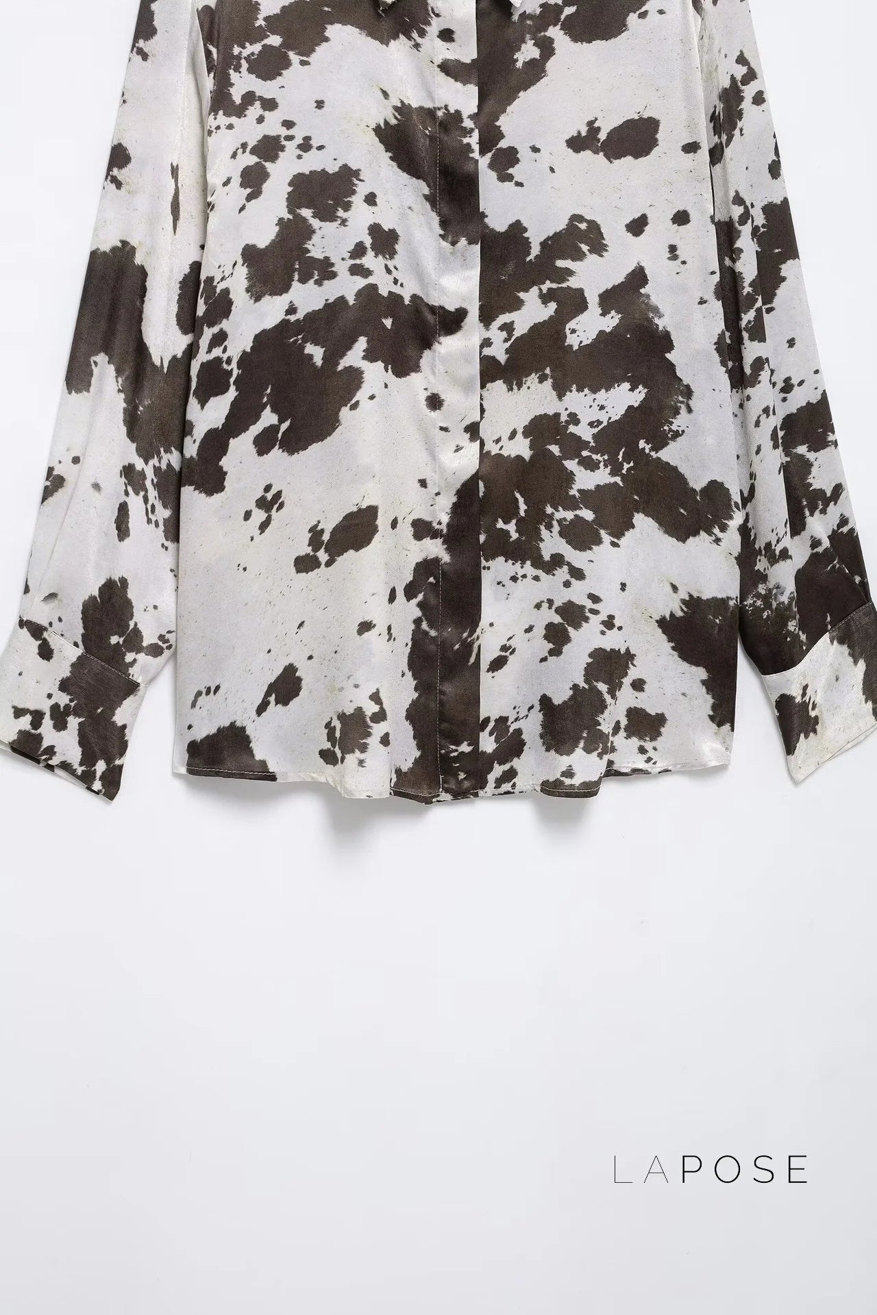 Ellinor Loose Animal Print Shirt