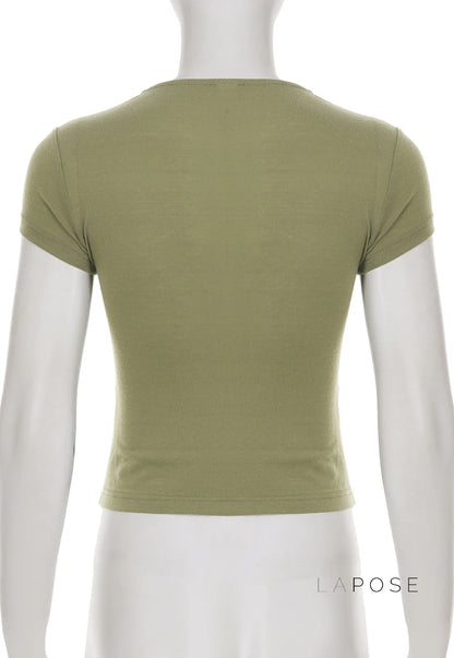 Elyzabeth Floral V-Neck Top