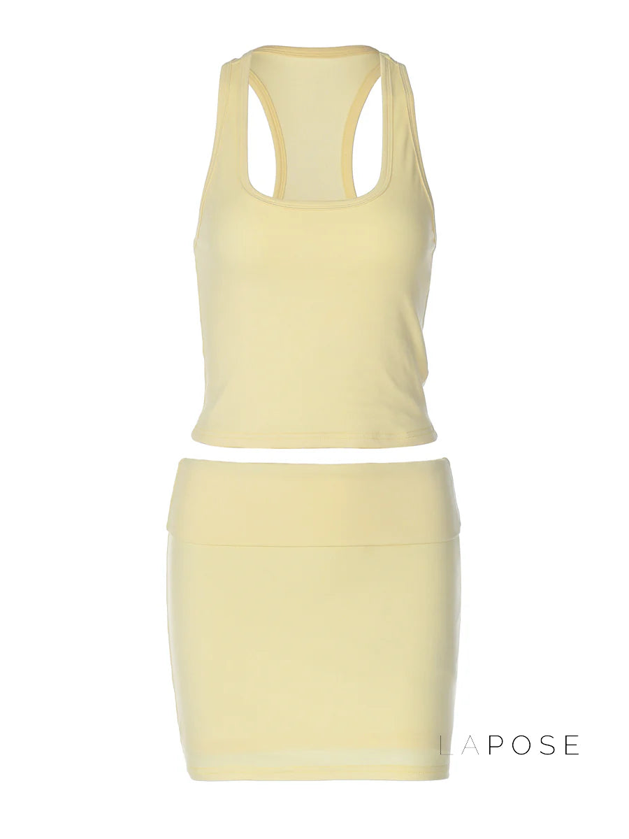 Emorie Square Neck Short Set