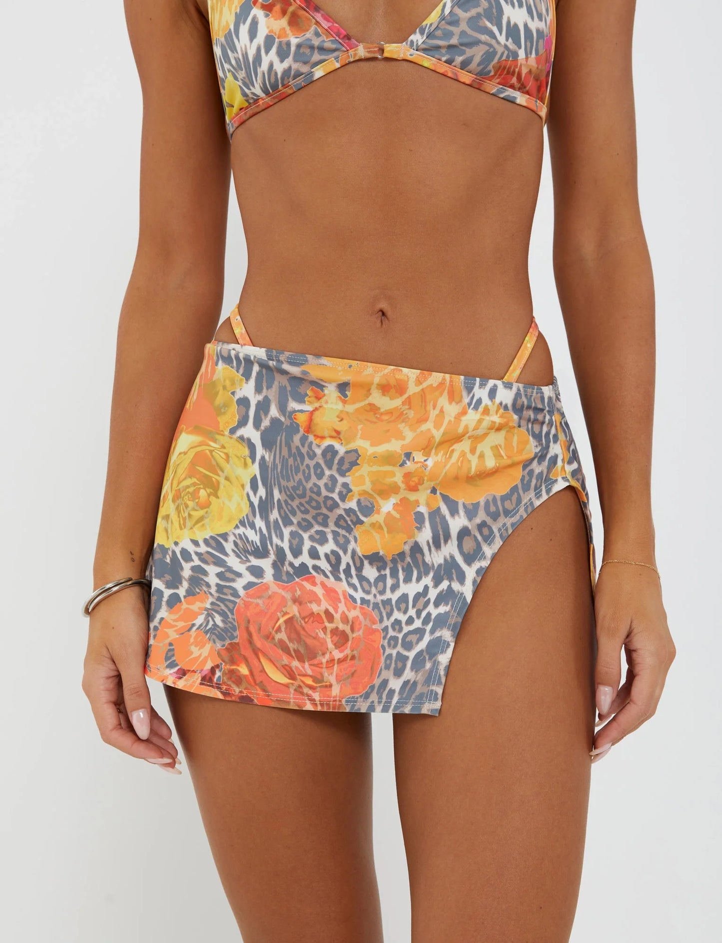 Finnley Leopard Bikini Skirt Set