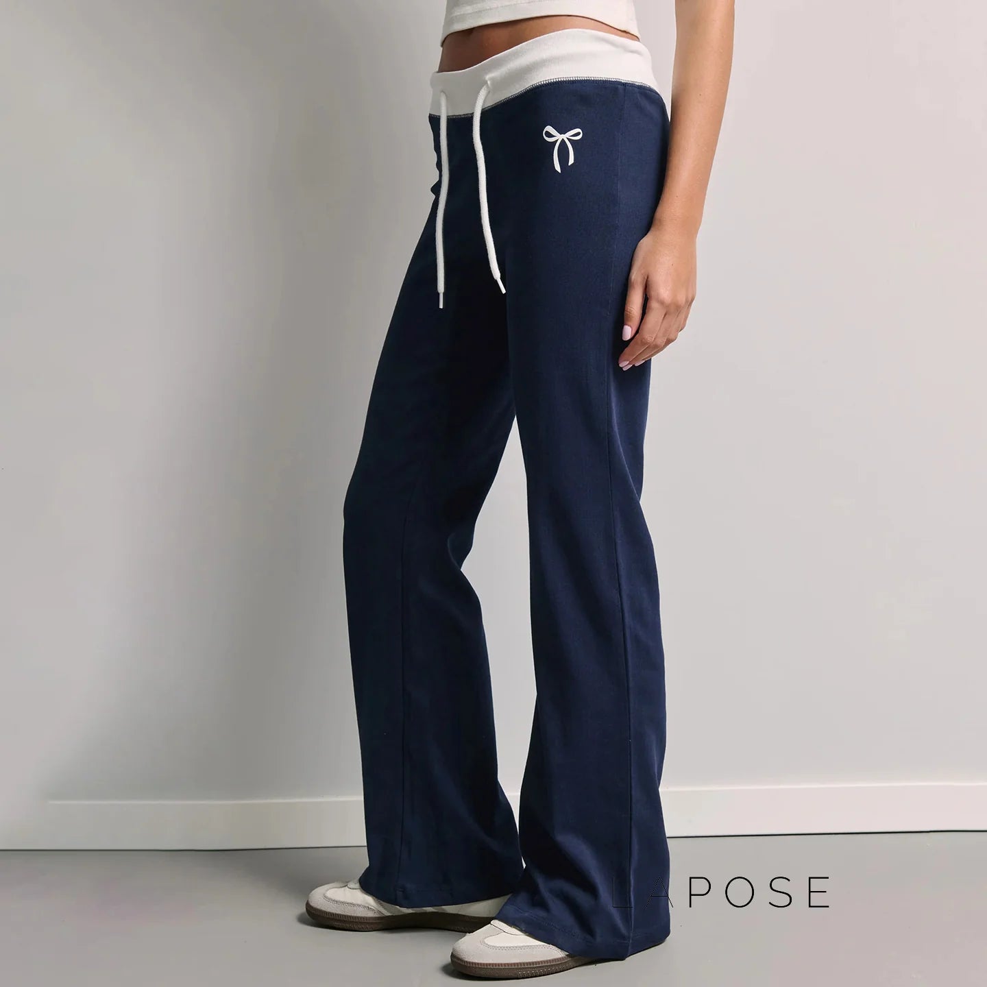 Graylynn Bow Print Pants