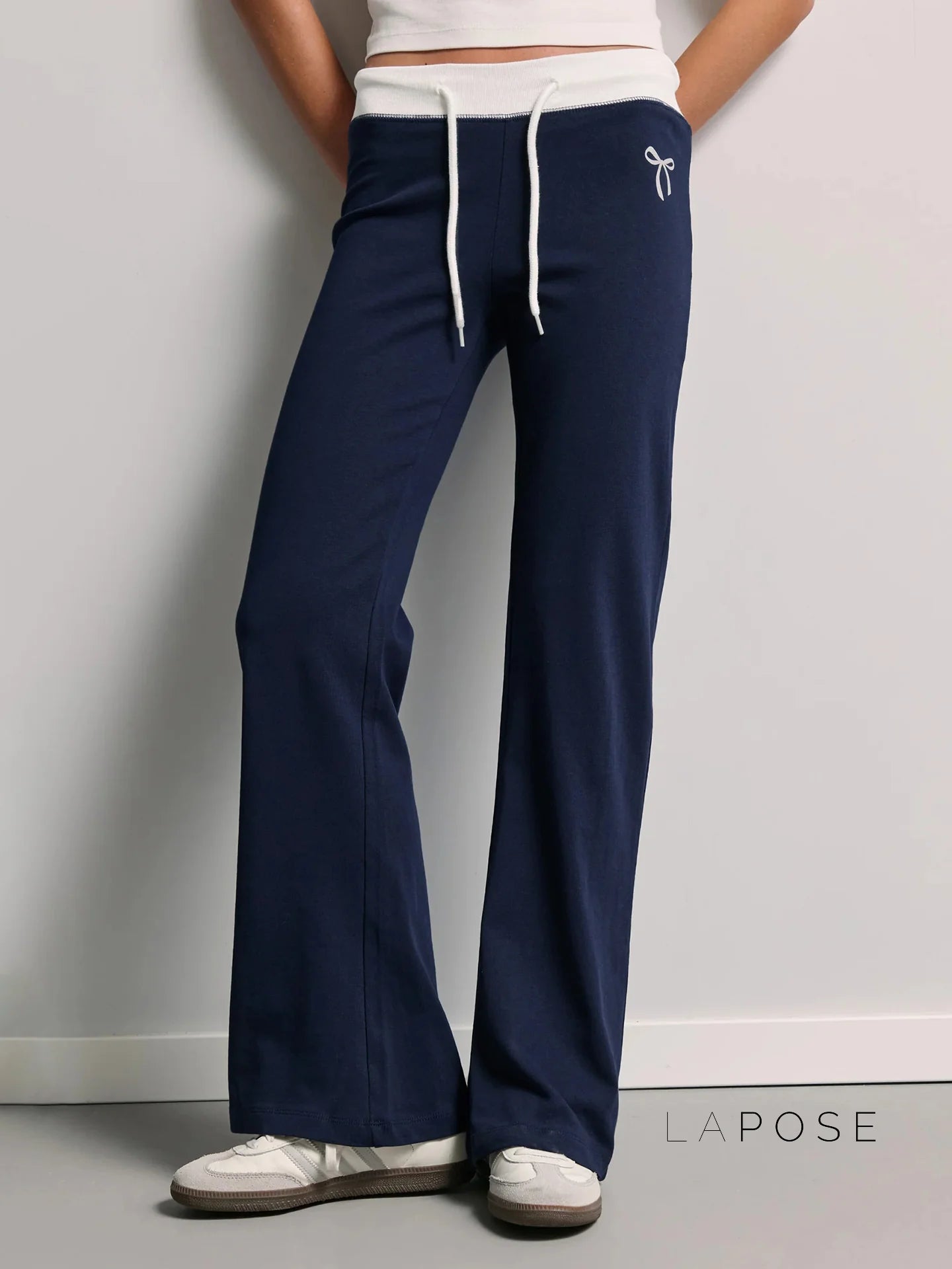 Graylynn Bow Print Pants