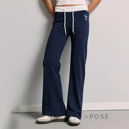 Graylynn Bow Print Pants