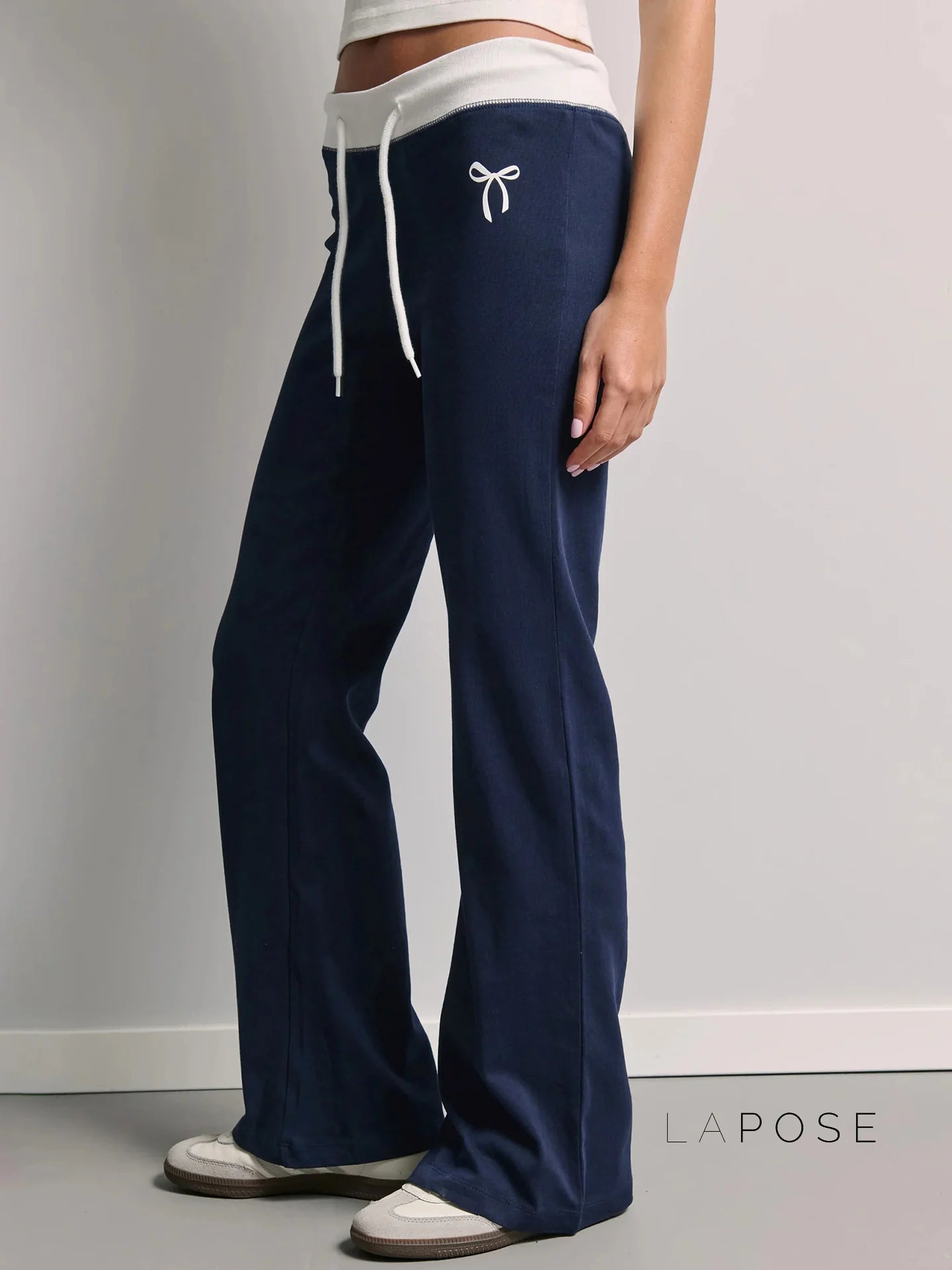 Graylynn Bow Print Pants