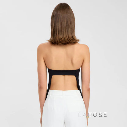 Gwyneth Backless Halter Top