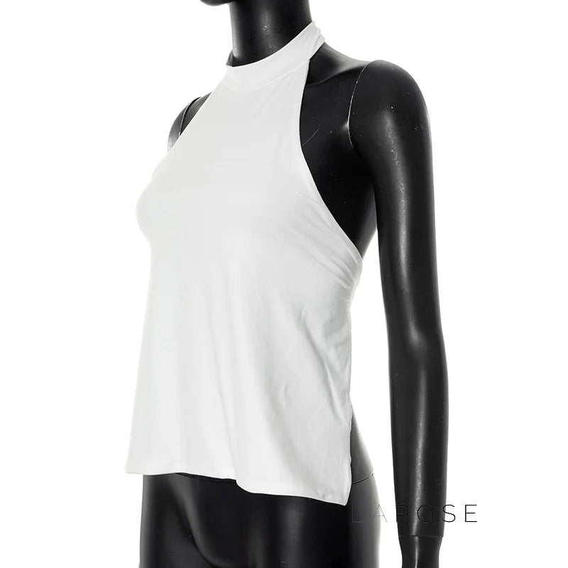 Gwyneth Backless Halter Top