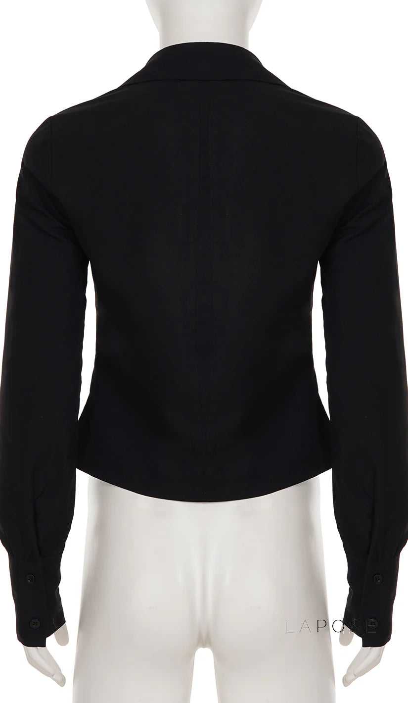 Halina Classic Button-Up Shirt