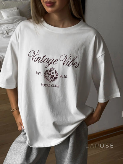Ivelisse Oversized Graphic Tee