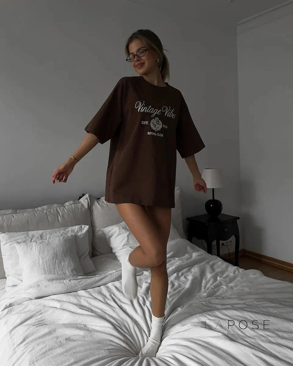 Ivelisse Oversized Graphic Tee