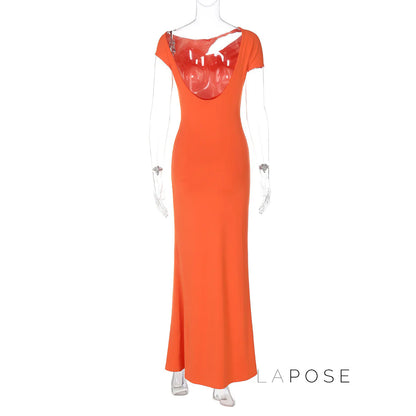 Jaleyah Backless Maxi Dress