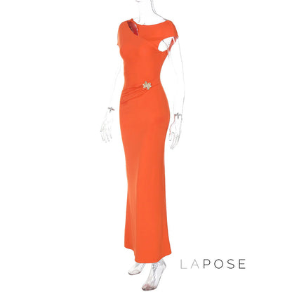 Jaleyah Backless Maxi Dress