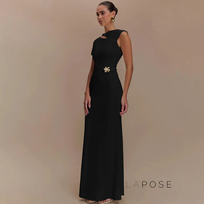Jaleyah Backless Maxi Dress