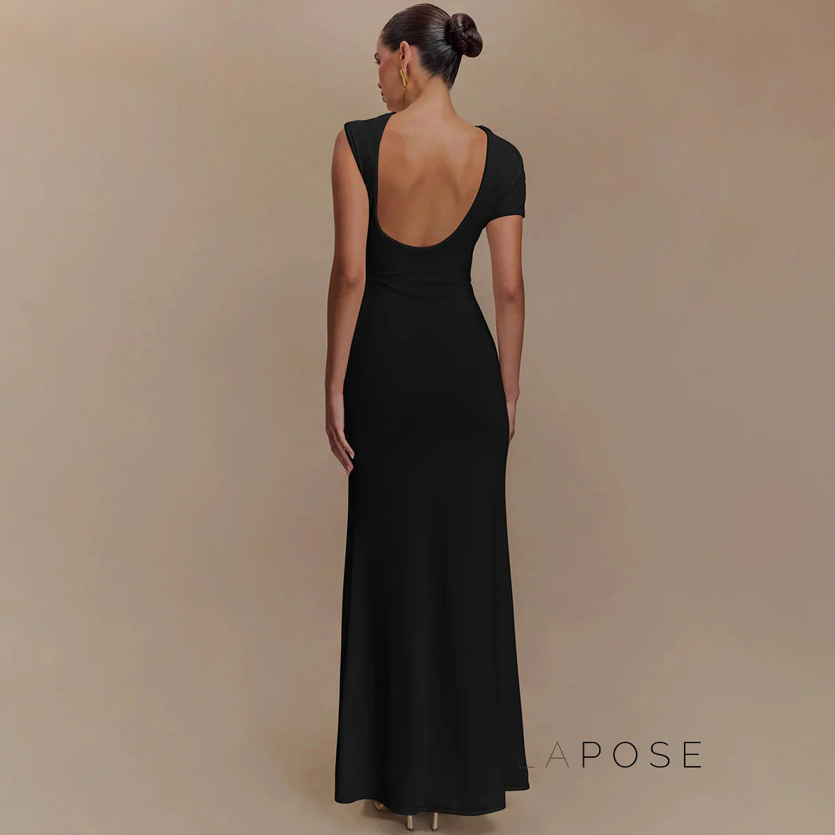 Jaleyah Backless Maxi Dress