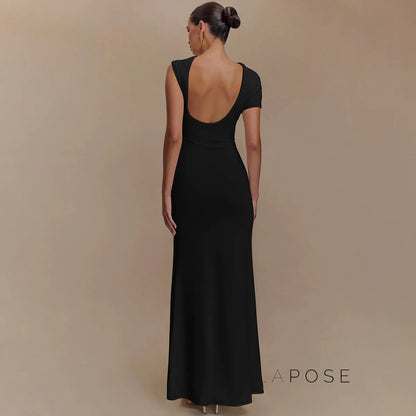 Jaleyah Backless Maxi Dress