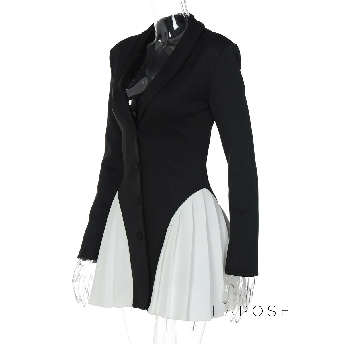 Jayani Contrasting Trim Skirt Set
