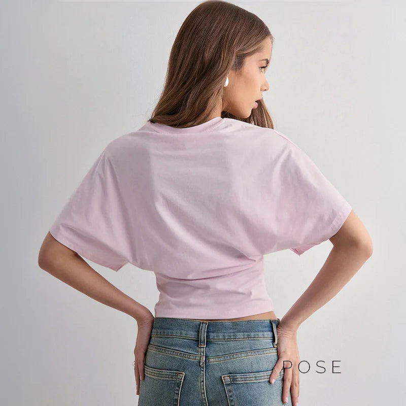 Jaylynn Relaxed Crop Top